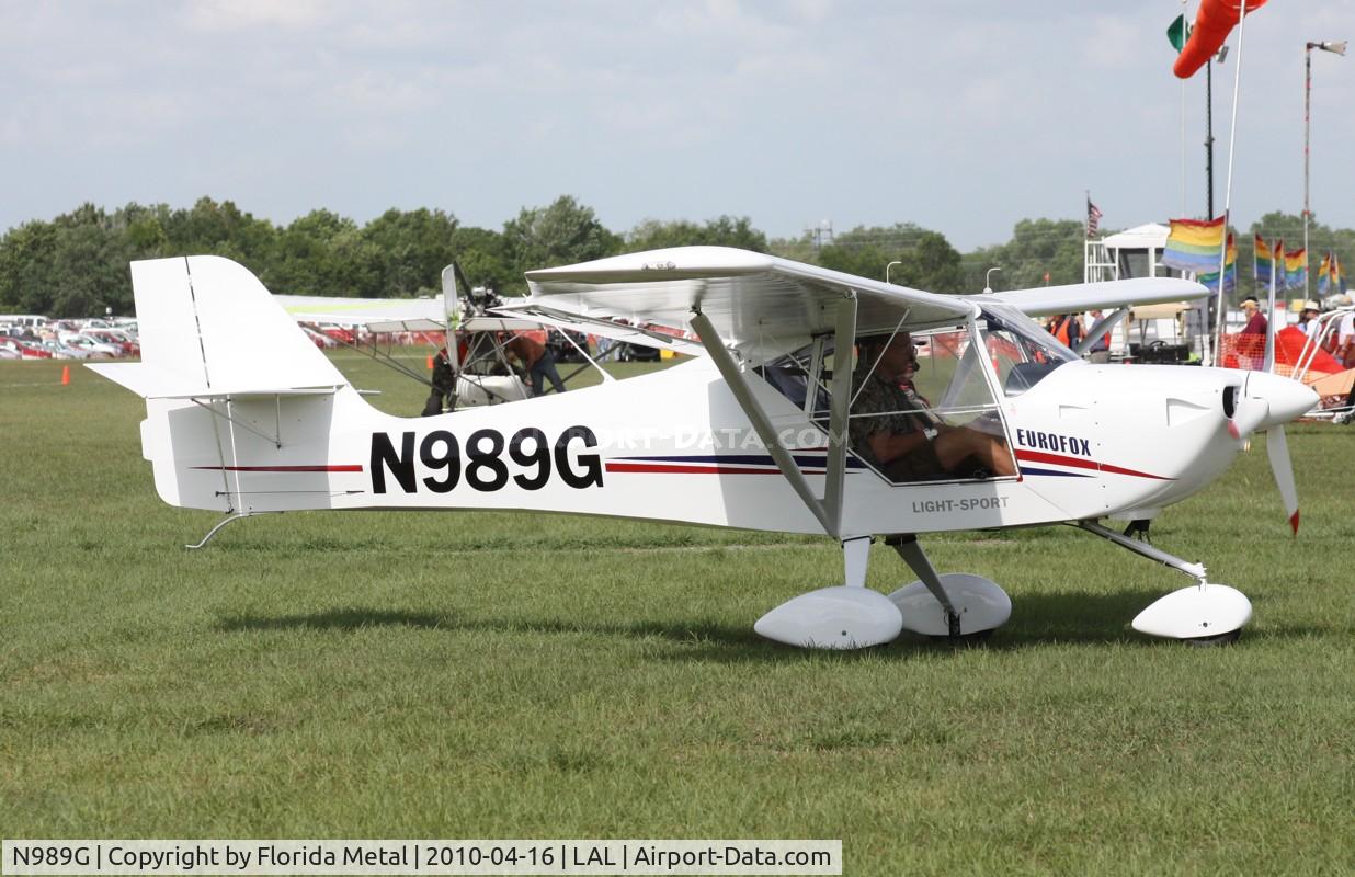 N989G, 2007 Aeropro Eurofox LSA C/N 224 07, Eurofox LSA