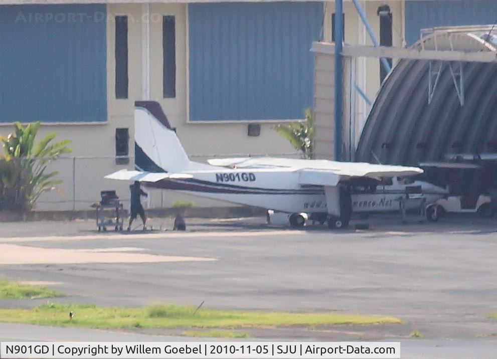 N901GD, 1977 Britten-Norman BN-2A-26 Islander C/N 855, Waiting for operations