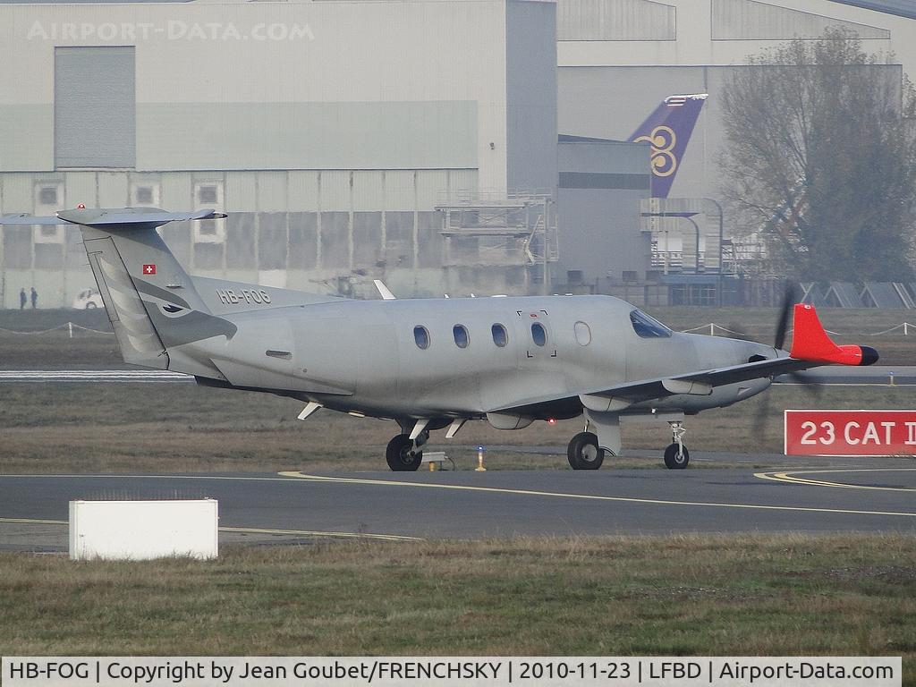 HB-FOG, 1996 Pilatus PC-12M Eagle C/N 134, au roulage 23