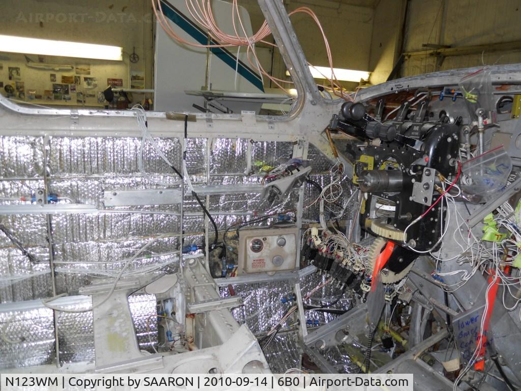 N123WM, 1967 Beech 56TC C/N TG-15, New insulation going in