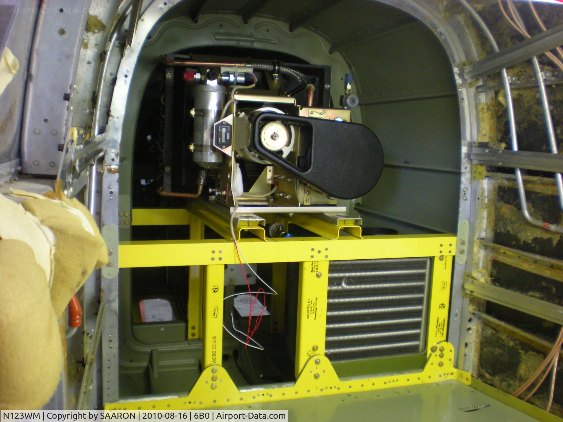 N123WM, 1967 Beech 56TC C/N TG-15, New A/C system installed
