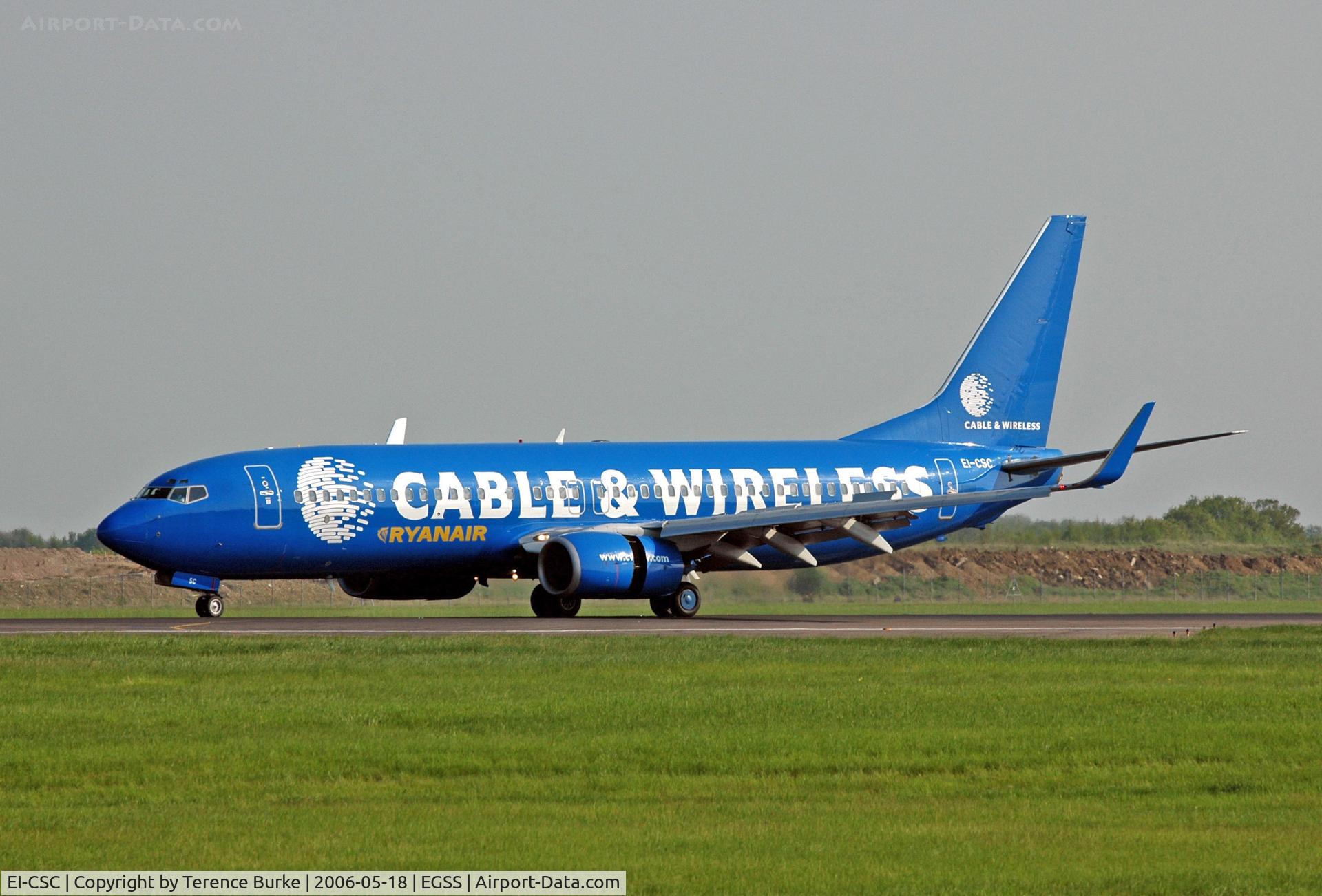 EI-CSC, 1999 Boeing 737-8AS C/N 29918, Stansted May 2006