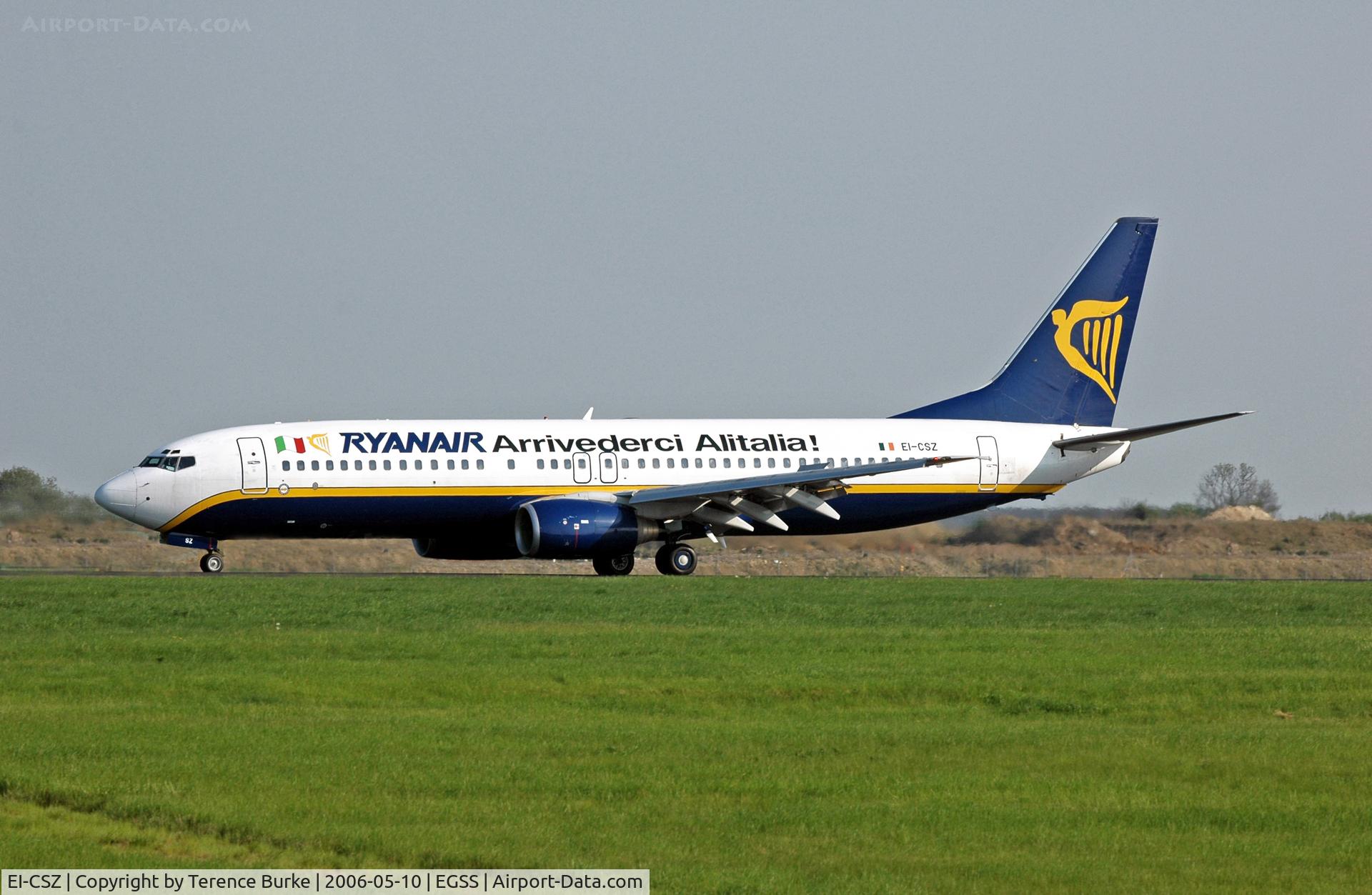 EI-CSZ, 2002 Boeing 737-8AS C/N 32780, Stansted, May 2006