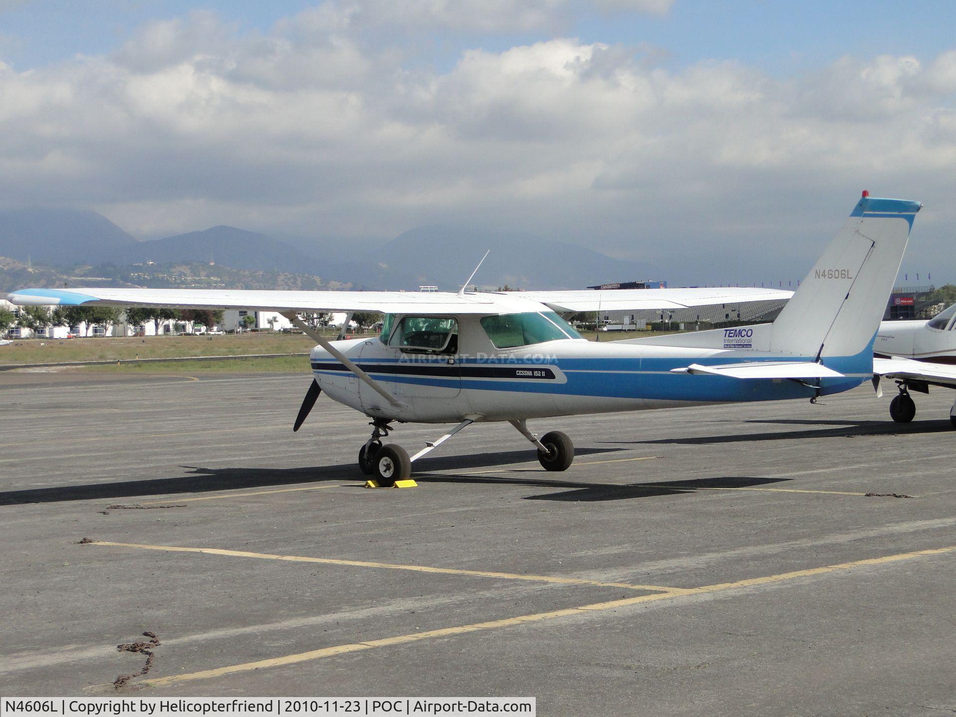 N4606L, 1980 Cessna 152 C/N 15284194, Parked in the east parking area