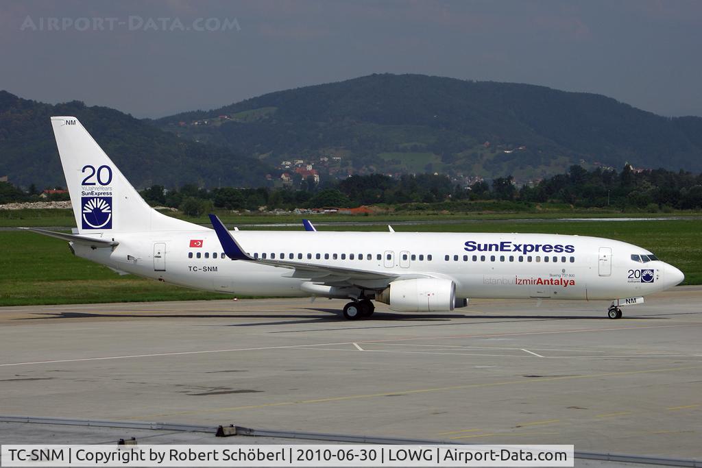 TC-SNM, 2005 Boeing 737-8BK C/N 33023, TC-SNM