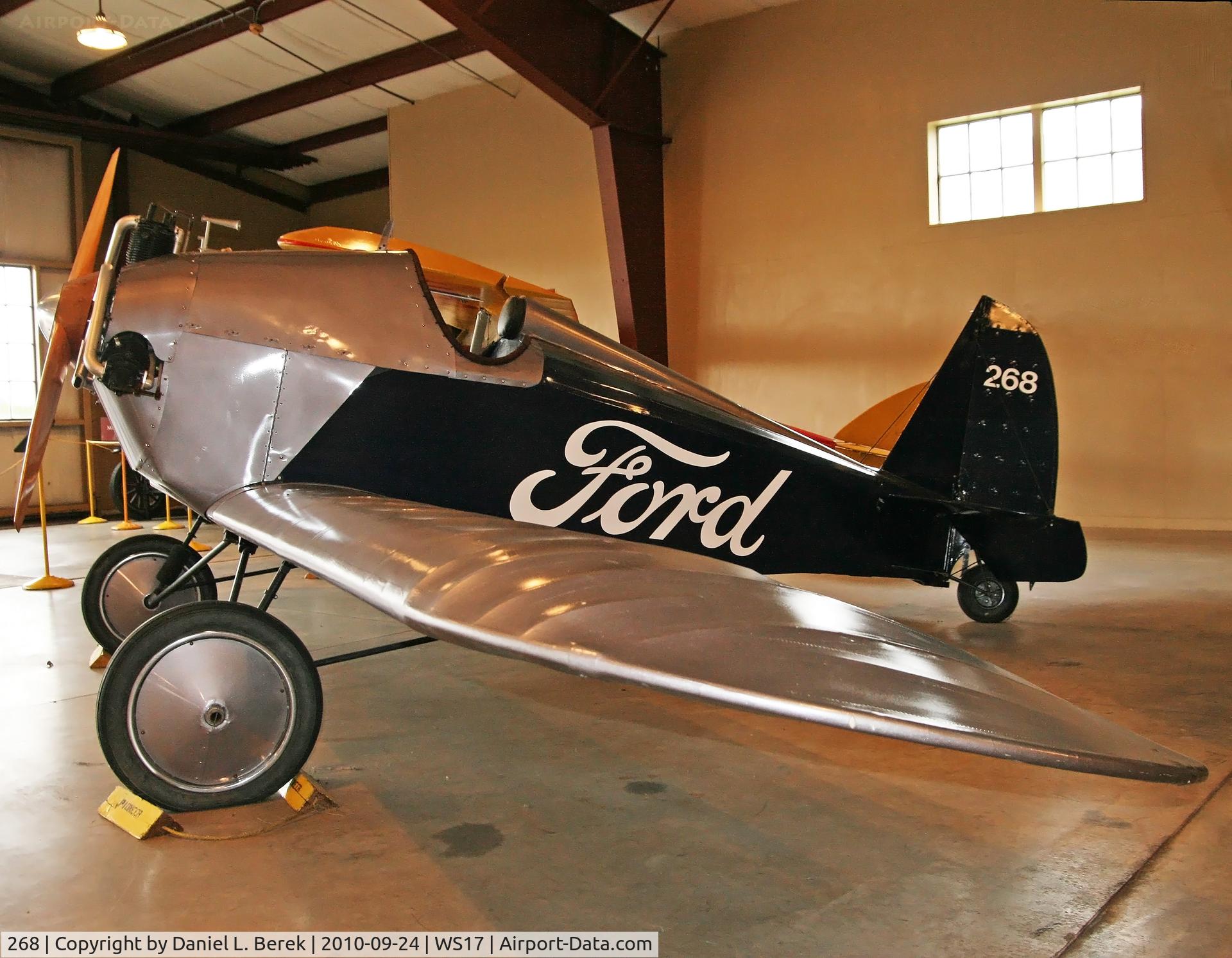 268, 1991 Ford Flivver Replica C/N 1, This aircraft is a replica of Henry Ford's 