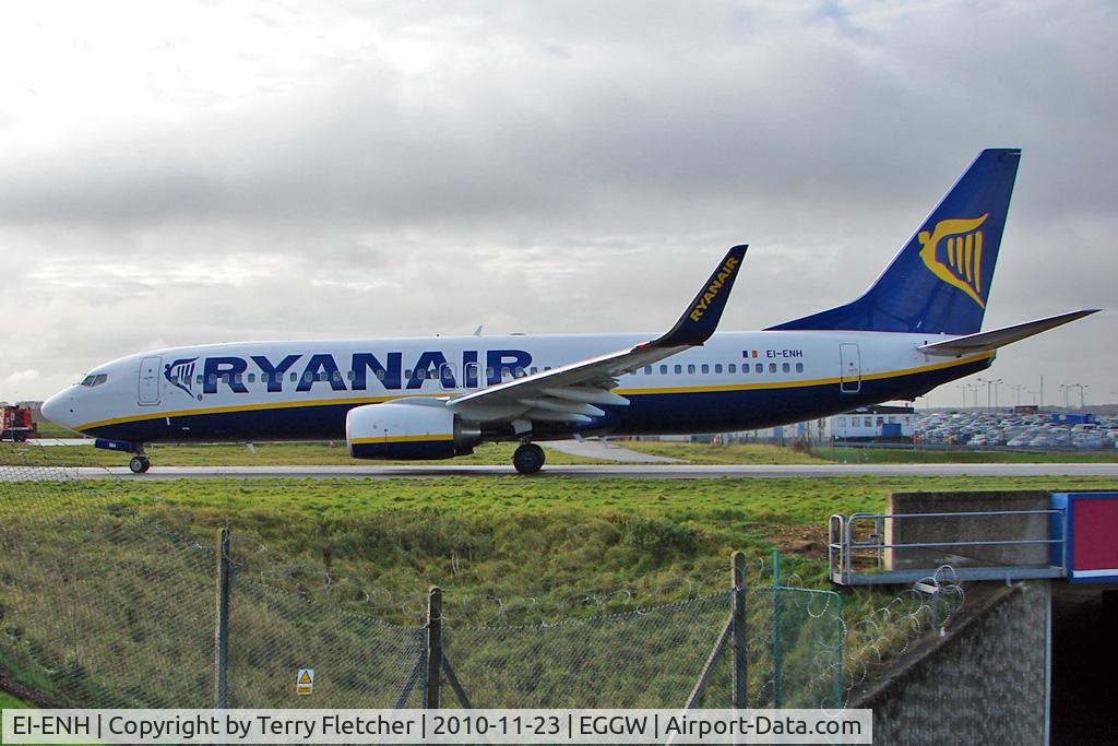 EI-ENH, 2010 Boeing 737-8AS C/N 35033, New Ryanair B737 at Luton