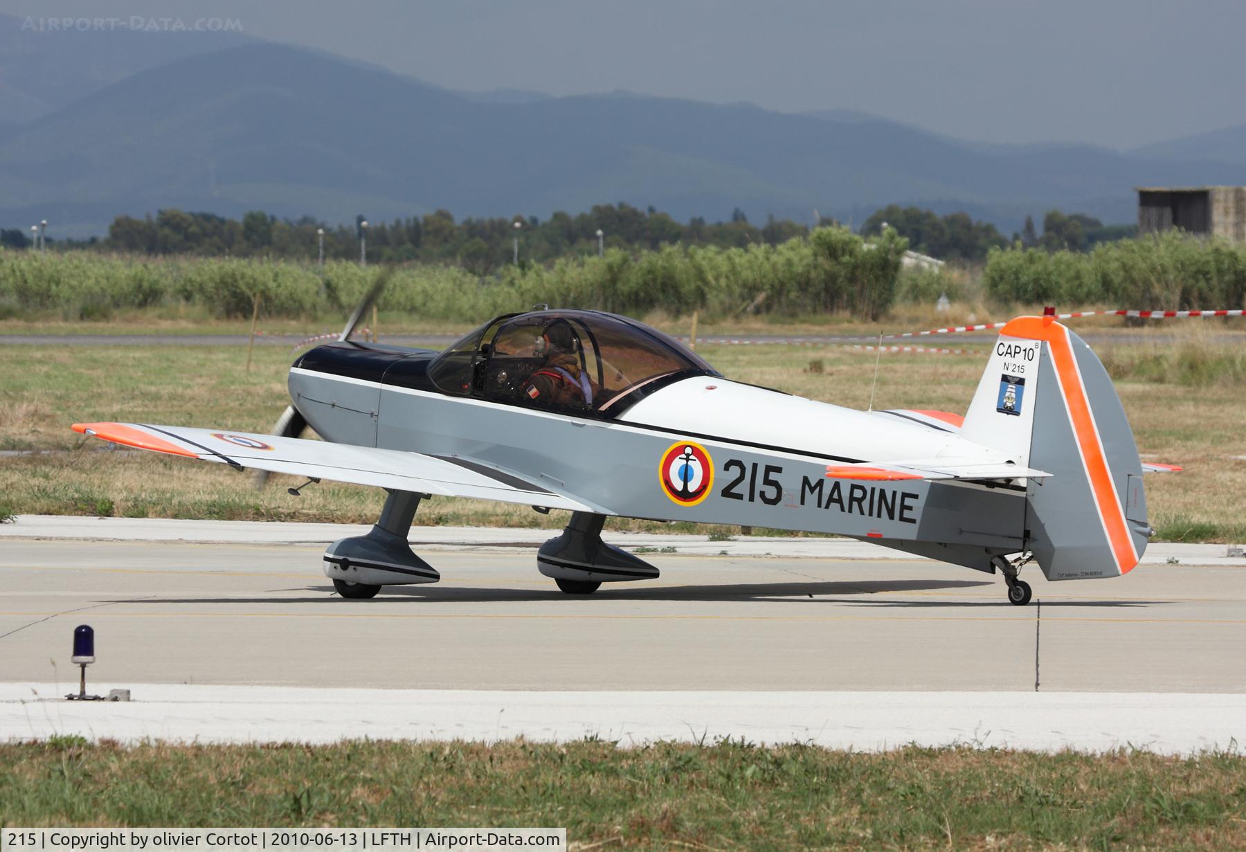 215, Mudry CAP-10B C/N 215, Hyeres airshow 2010