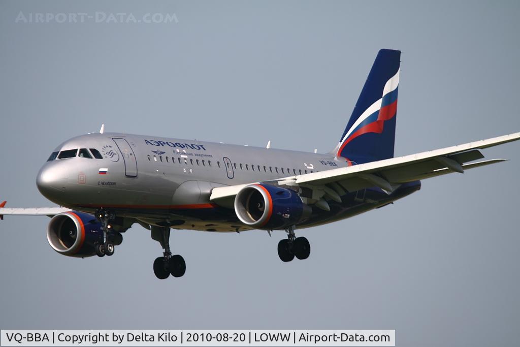 VQ-BBA, 2009 Airbus A319-112 C/N 3794, AFL [SU] Aeroflot