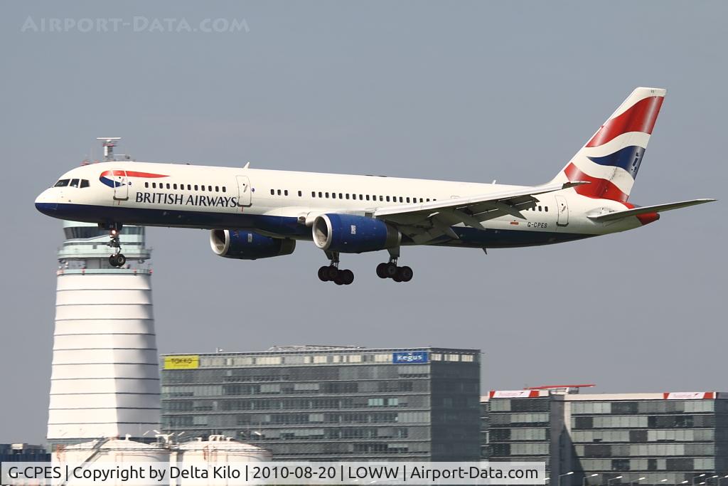 G-CPES, 1998 Boeing 757-236 C/N 29114, BAW [BA] British Airways	
Sadly now history in the BA fleet.