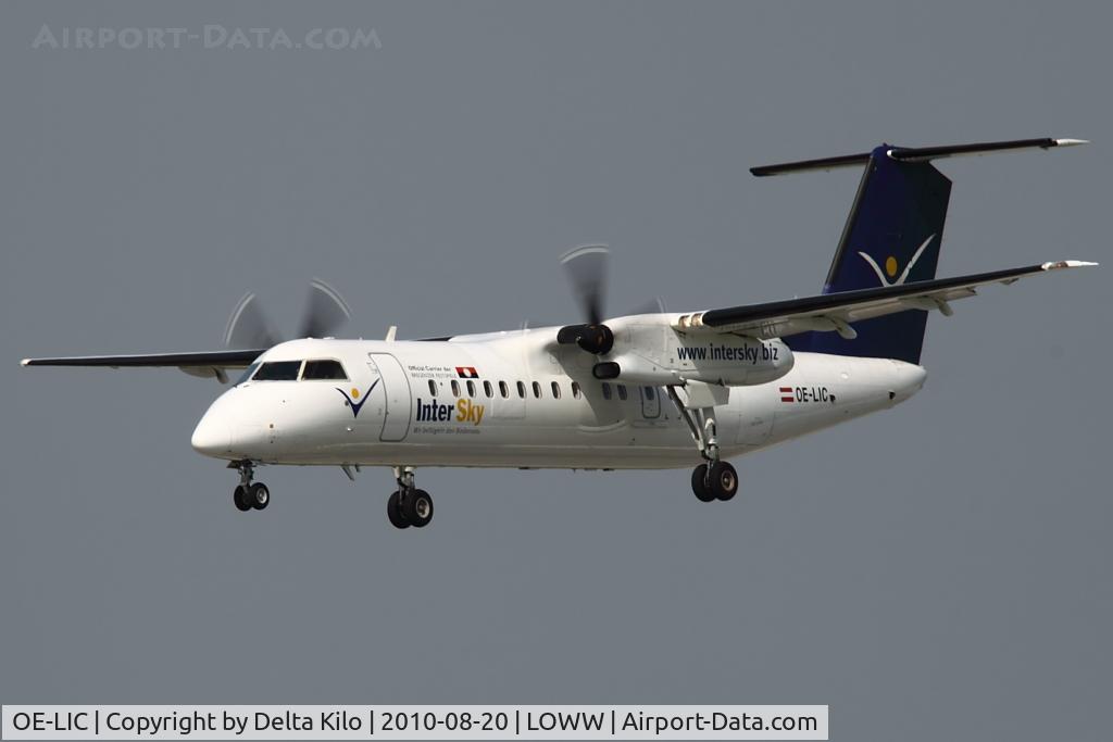 OE-LIE, 2000 De Havilland Canada DHC-8-315Q Dash 8 C/N 546, ISK [3L] Intersky