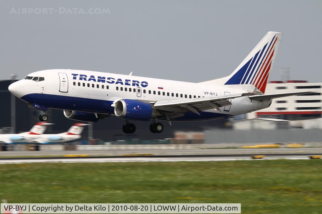 VP-BYJ, 1998 Boeing 737-524 C/N 28923, TSO [UN] Transaero Airlines