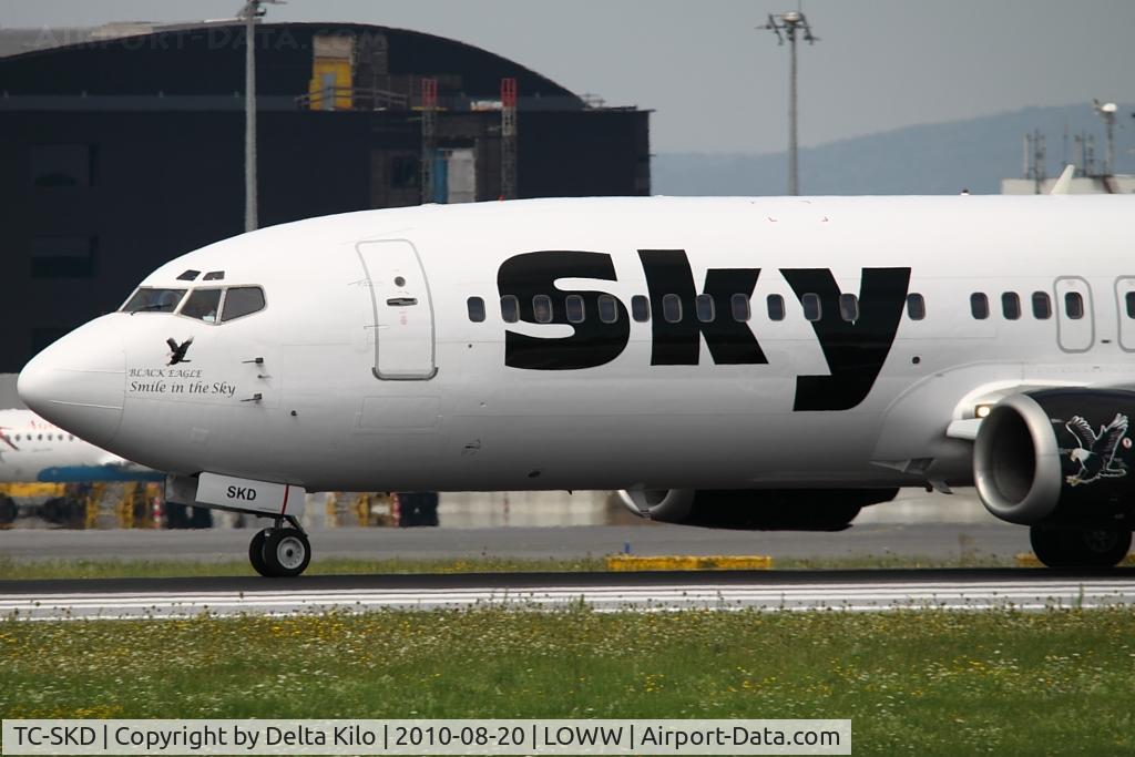 TC-SKD, 1992 Boeing 737-4Q8 C/N 25372, SHY [ZY] Sky Airlines