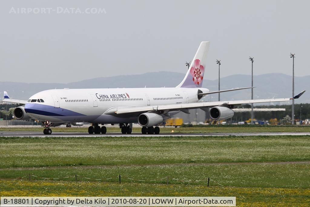 B-18801, 2001 Airbus A340-313 C/N 402, CAL [CI] China Airlines