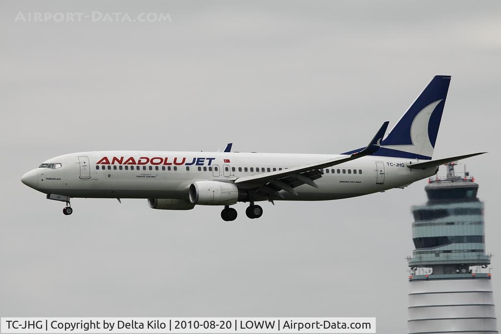 TC-JHG, 2008 Boeing 737-8GJ C/N 34958, THY [TK] THY Turkish Airlines / Anadolujet named 'Pamukkale'