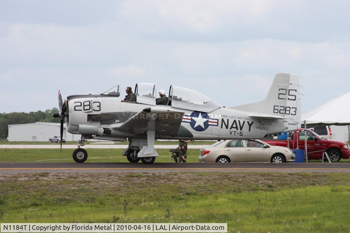 N1184T, 1958 North American T-28C Trojan C/N 252-46 (146283), T-28C