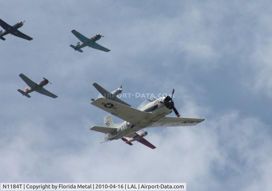 N1184T, 1958 North American T-28C Trojan C/N 252-46 (146283), T-28C