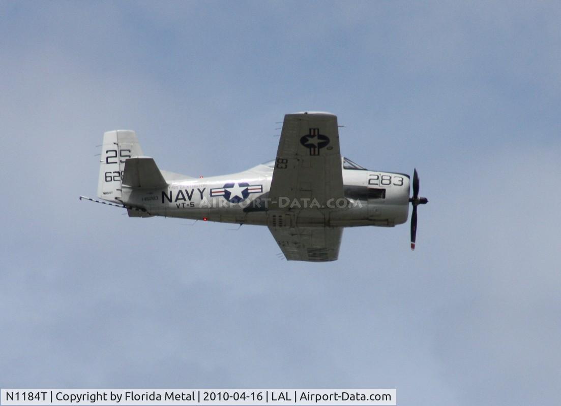 N1184T, 1958 North American T-28C Trojan C/N 252-46 (146283), T-28C