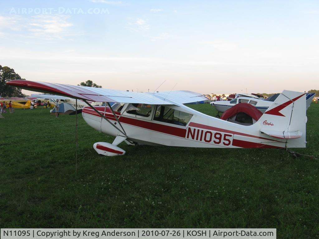 N11095, 1965 Champion 7ECA Citabria C/N 115, EAA AirVenture 2010