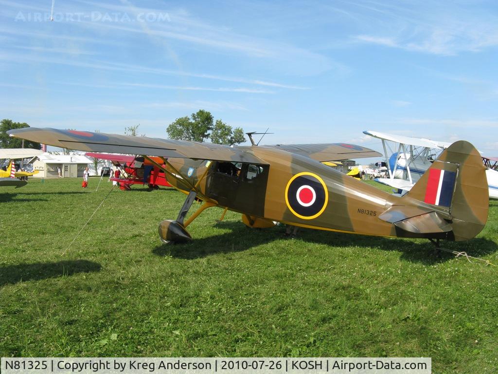 N81325, 1946 Fairchild 24R-46 C/N R46225, EAA AirVenture 2010