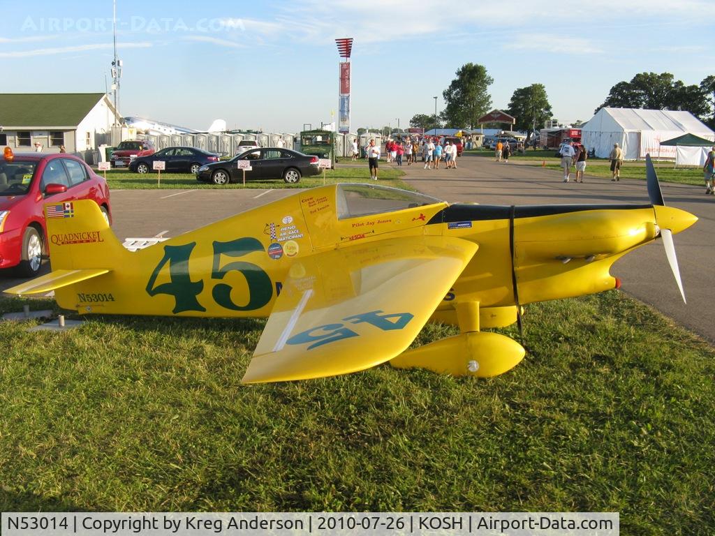 N53014, 1997 Cassutt IIIM Racer C/N JDJ 001C, EAA AirVenture 2010