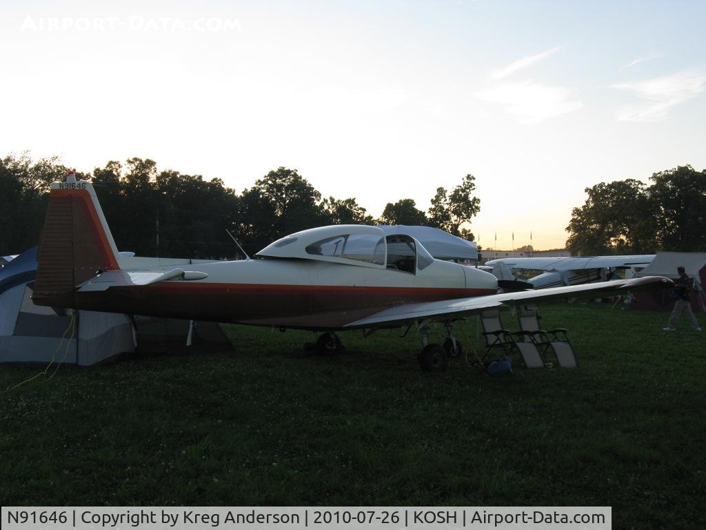 N91646, 1946 North American Navion (NA-145) C/N NAV-4-161, EAA AirVenture 2010