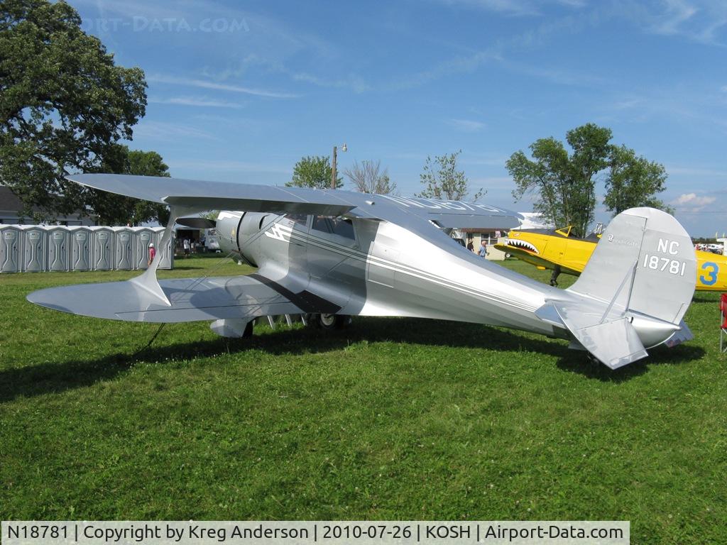 N18781, 1938 Beech F17D Staggerwing C/N 204, EAA AirVenture 2010