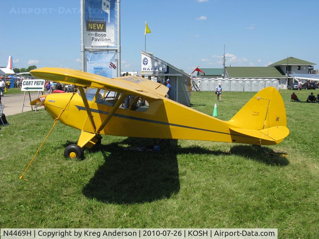 N4469H, 1948 Piper PA-15 Vagabond C/N 15-257, Piper PA15 Vagabond (?) that I wasn't able to grab the registration number. Any help figuring it out would be appreciated!
