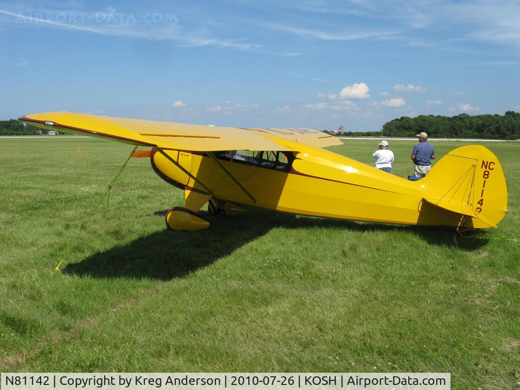 N81142, 1946 Funk B85C C/N 272, EAA AirVenture 2010