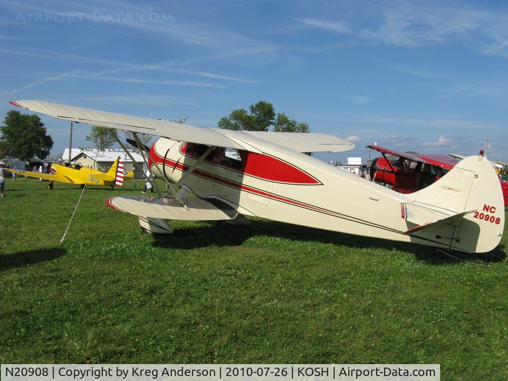 N20908, 1939 Waco AGC-8 C/N 5067, EAA AirVenture 2010