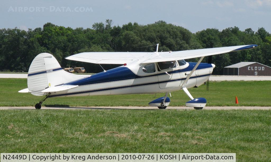 N2449D, 1952 Cessna 170B C/N 20601, EAA AirVenture 2010