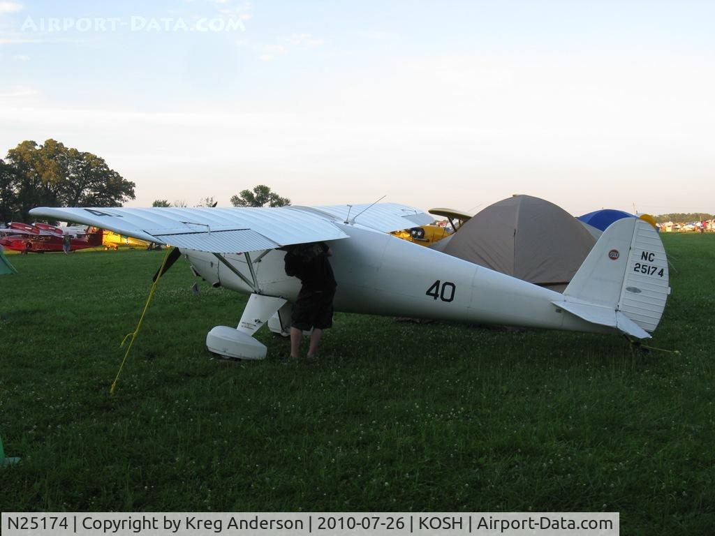 N25174, 1939 Luscombe 8A Silvaire C/N 1098, EAA AirVenture 2010