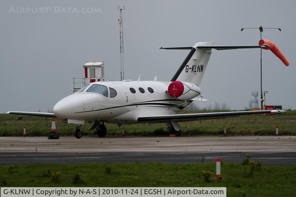 G-KLNW, 2008 Cessna 510 Citation Mustang Citation Mustang C/N 510-0157, Based Mustang