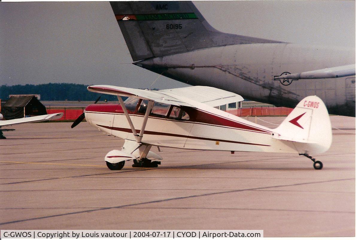 C-GWOS, 1951 Piper PA-20X Pacer C/N 20 668X, Aircraft seen at 2004 Airshow