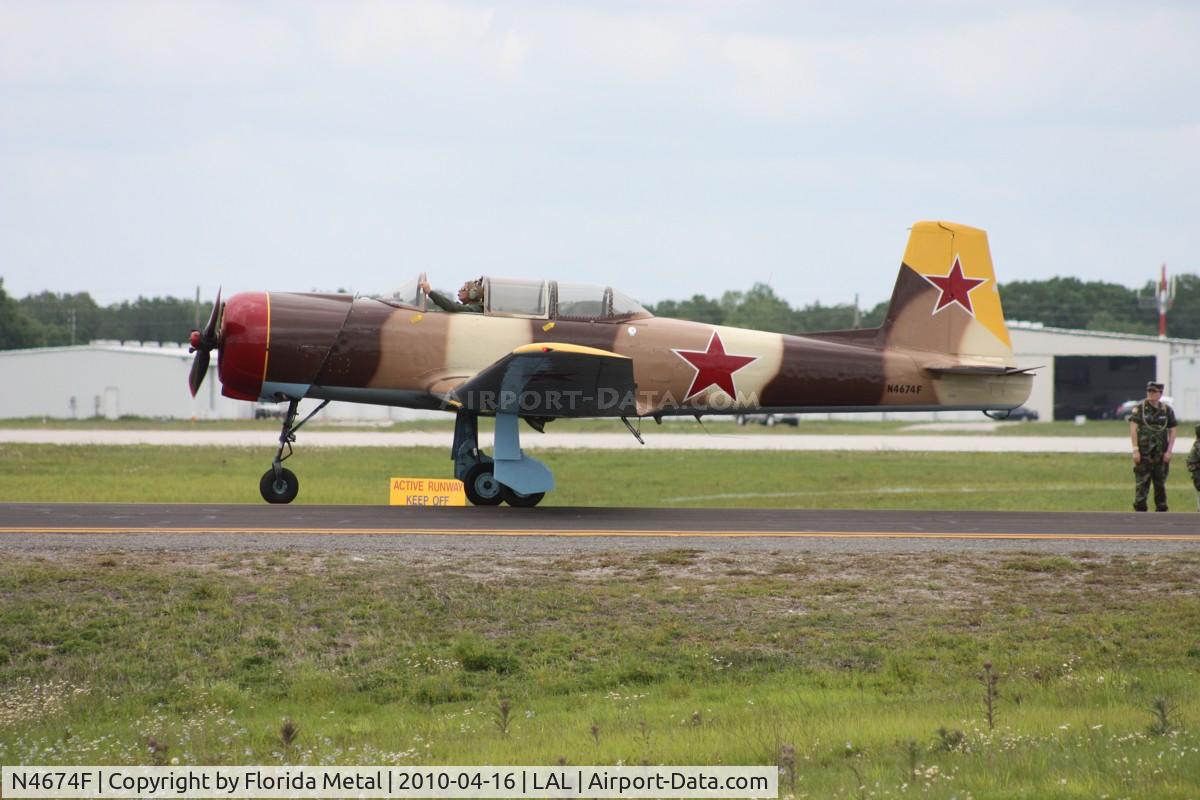 N4674F, 1972 Nanchang CJ-6A C/N 2851247, CJ-6
