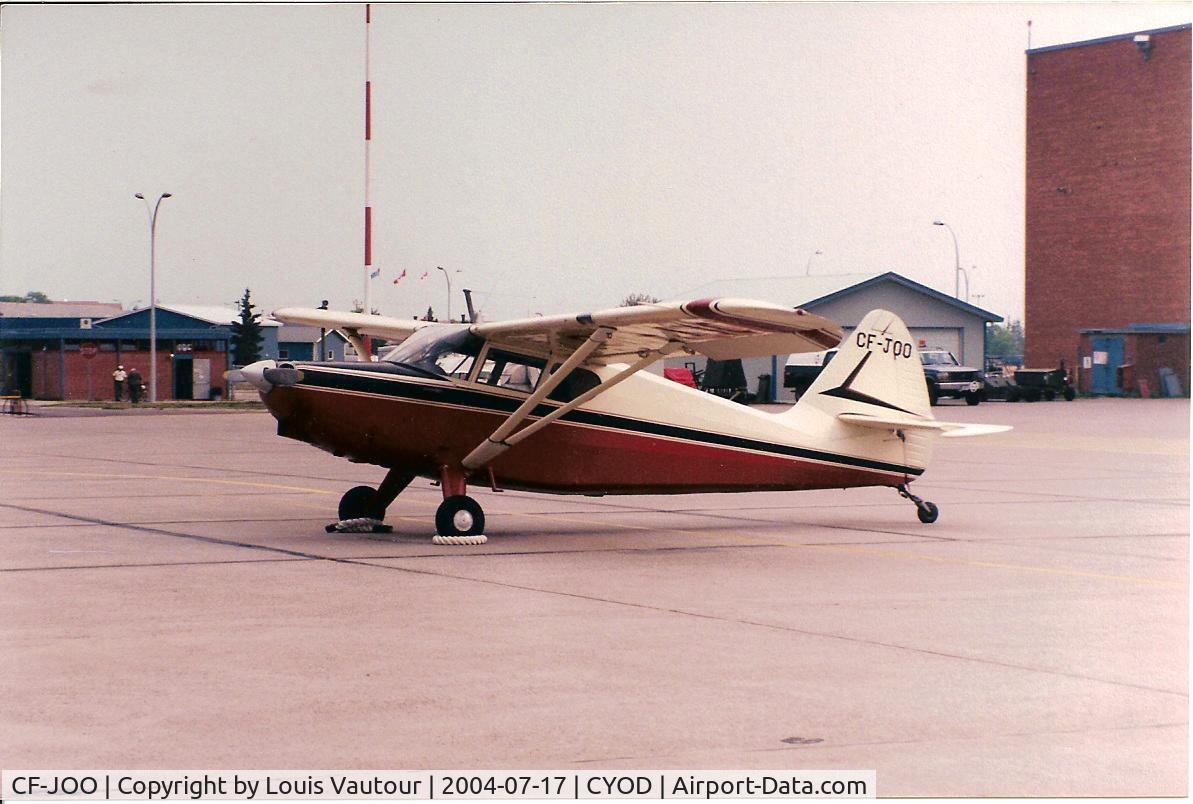 CF-JOO, 1946 Stinson 108-1 Voyager C/N 108-1-809, Seen at airshow Cold Lake Alberta