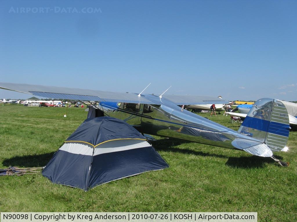 N90098, 1946 Cessna 140 C/N 9159, EAA AirVenture 2010