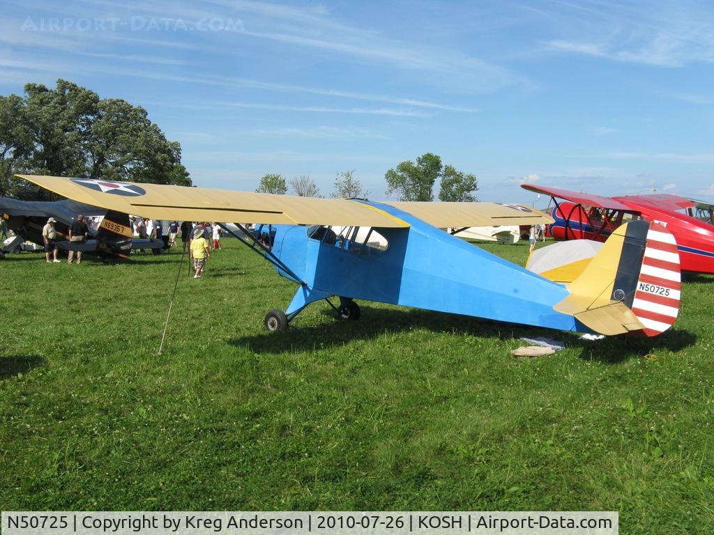 N50725, 1944 Aeronca 0-58B Grasshopper C/N 058B-3612, EAA AirVenture 2010