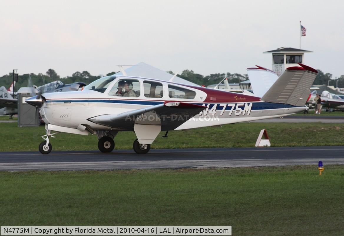 N4775M, 1978 Beech V35B Bonanza C/N D-10131, Beech V35