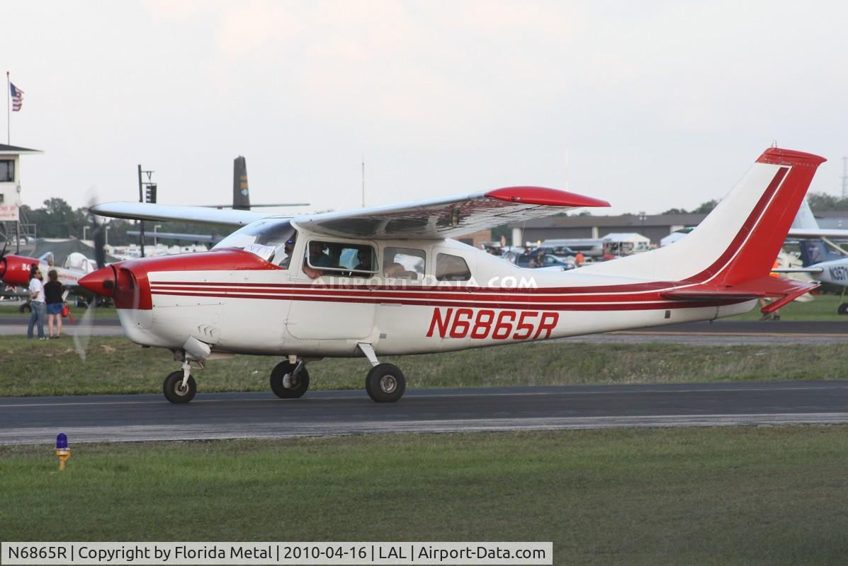 N6865R, 1967 Cessna T210G Turbo Centurion C/N T210-0265, CT210G
