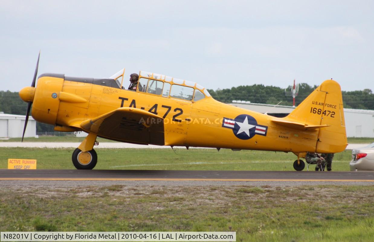 N8201V, North American T-6G Texan C/N 168-472, T-6G
