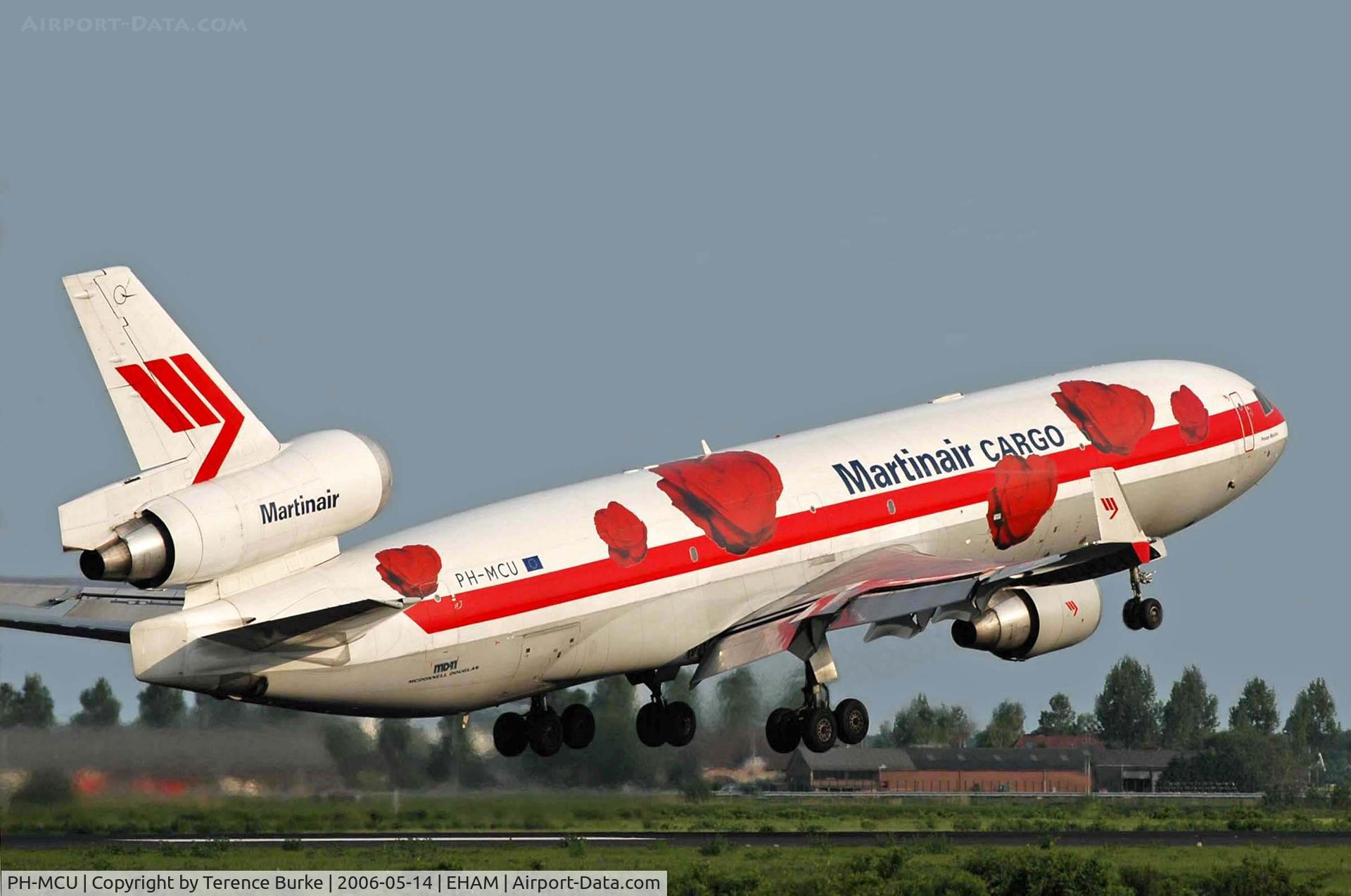 PH-MCU, 1996 McDonnell Douglas MD-11F C/N 48757, Shiphol May 2006