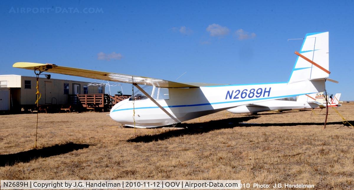 N2689H, 1978 Schweizer SGS 2-33A C/N 509, at Meadow Lake CO