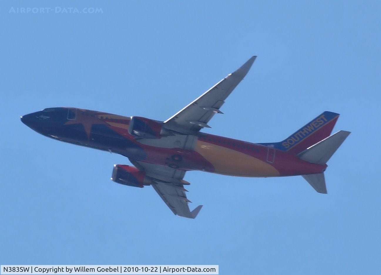 N383SW, 1994 Boeing 737-3H4 C/N 26589, Picture is taken from the M.V. 