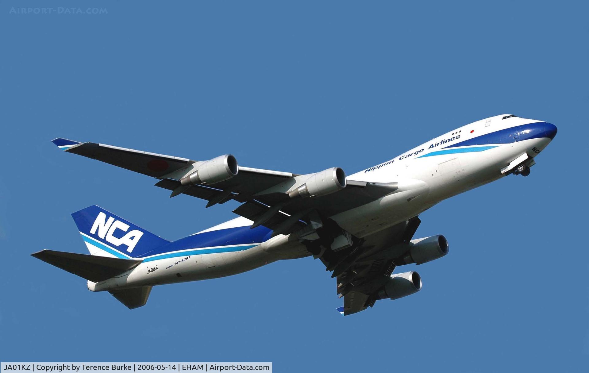 JA01KZ, 2005 Boeing 747-481F (SCD) C/N 34016, Schiphol   May 2006