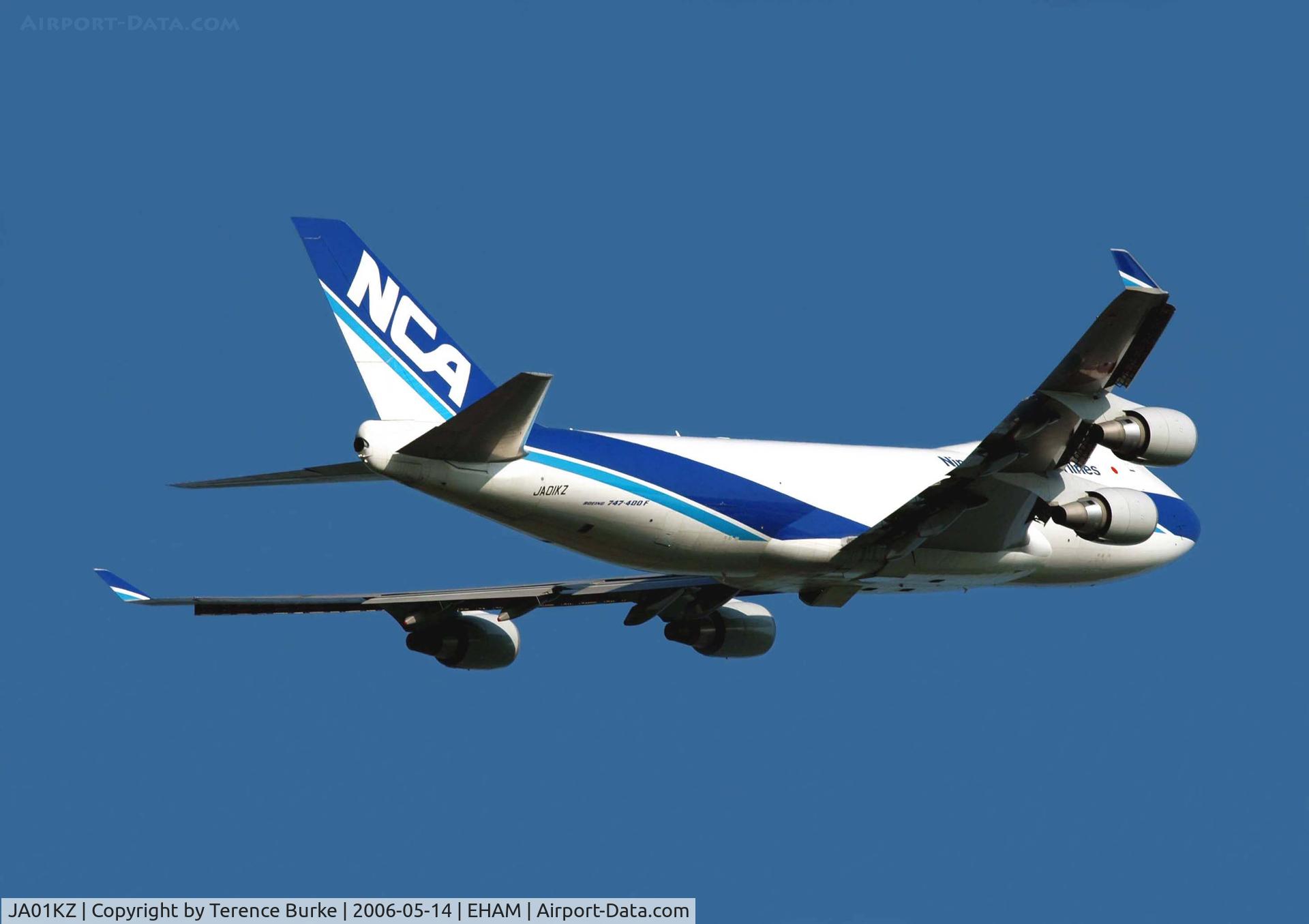 JA01KZ, 2005 Boeing 747-481F (SCD) C/N 34016, Schiphol May 2006