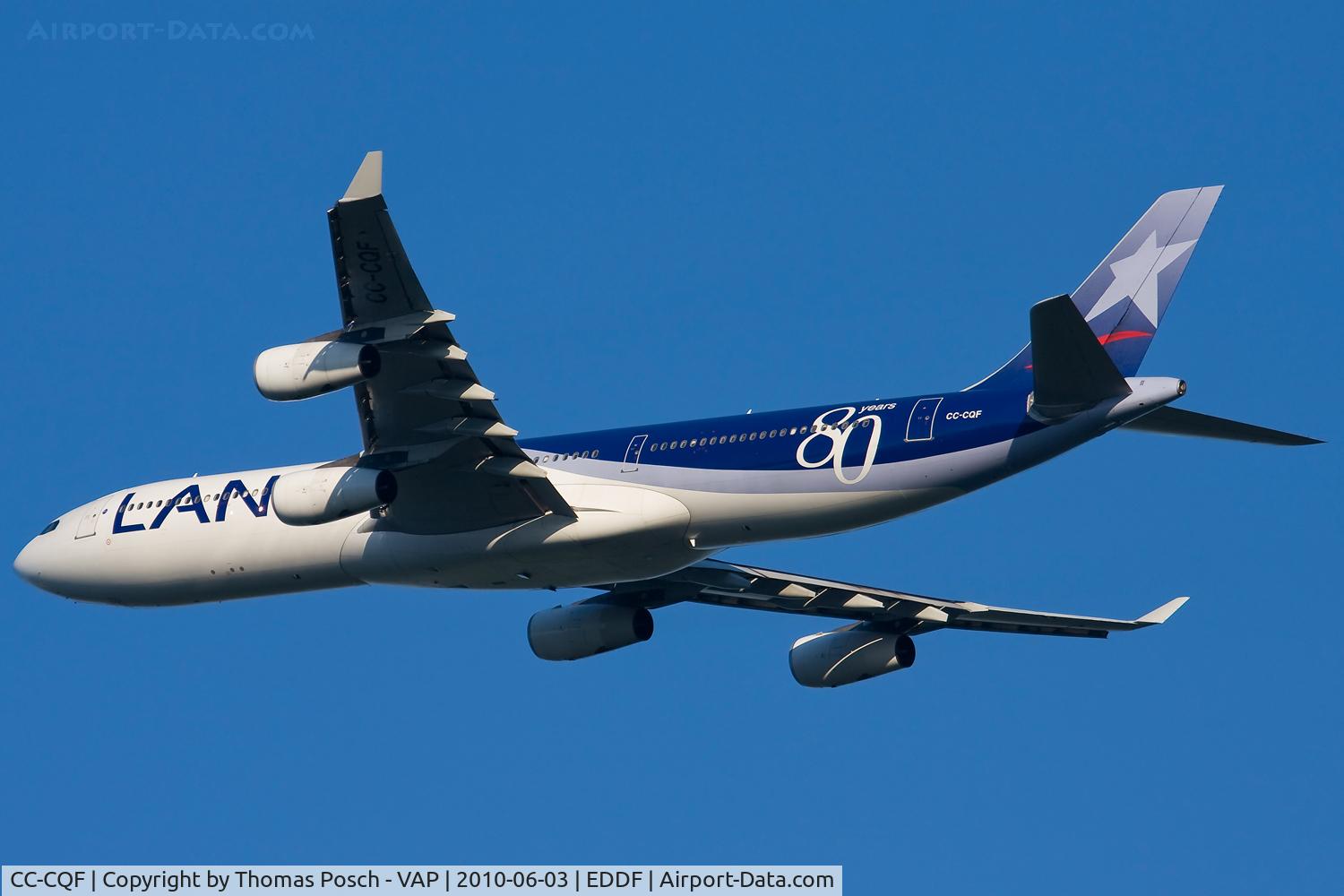 CC-CQF, 2001 Airbus A340-313X C/N 442, LAN Airlines
