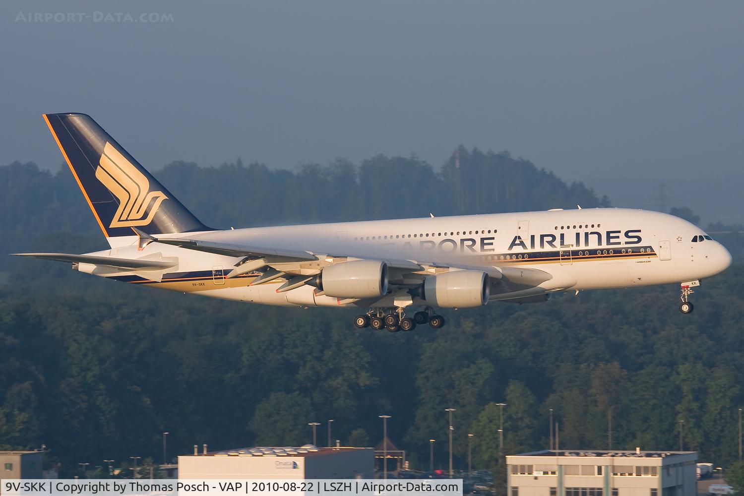 9V-SKK, 2009 Airbus A380-841 C/N 051, Singapore Airlines