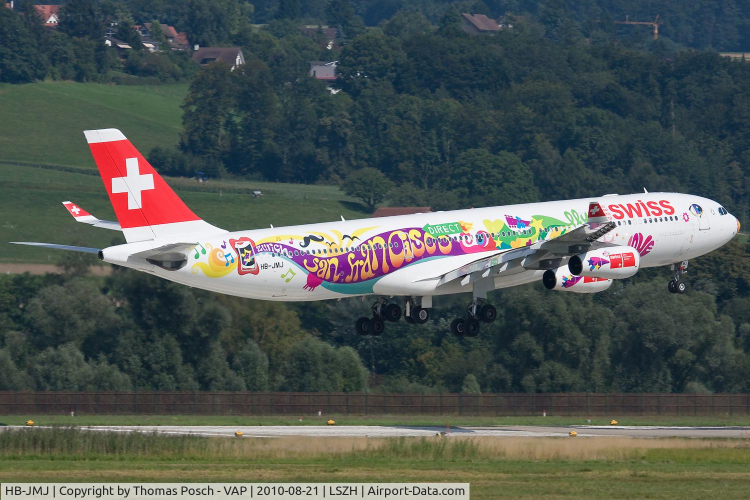 HB-JMJ, 1996 Airbus A340-313X C/N 150, Swiss International Airlines
