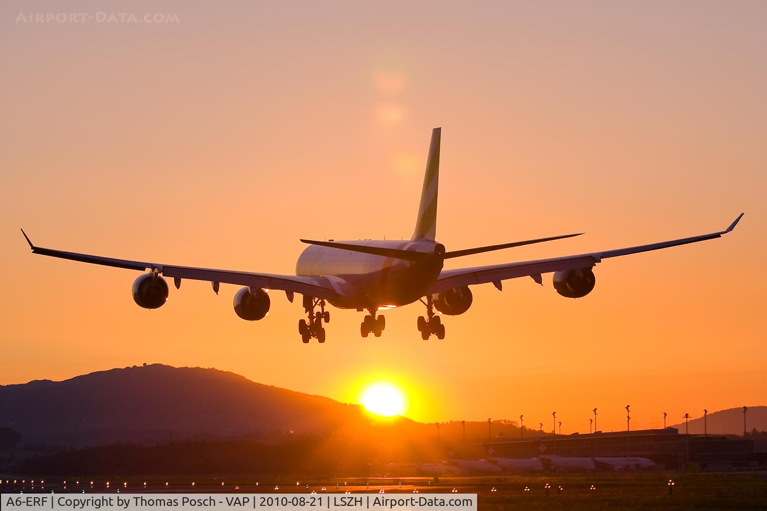 A6-ERF, 2001 Airbus A340-541 C/N 394, Emirates